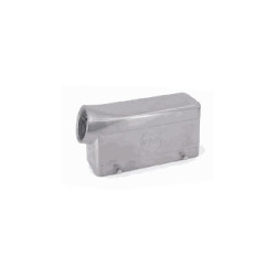 Capot 24B, Aluminium moulé sous pression, IP65, Sortie horizontale, PG21